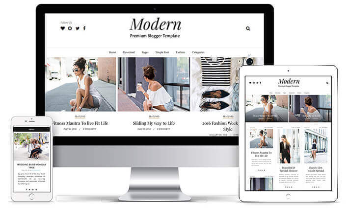 modren responsive design