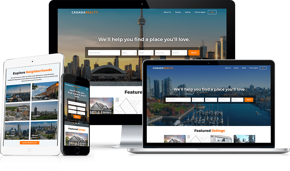 real estate website development