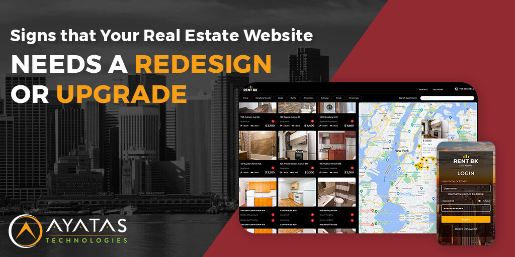 Signs that Your Real Estate Website Needs a Redesign - Ayatas Technologies