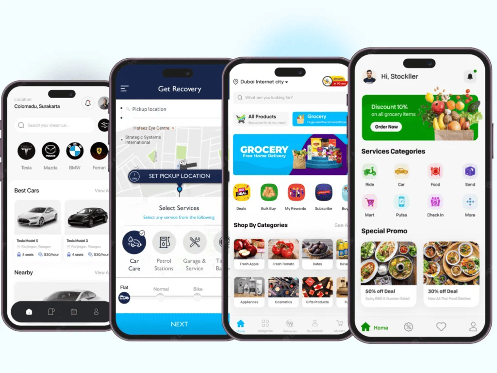 Mobile Apps UI/UX Design