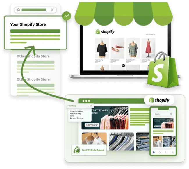 Shopify SEO Services from top tier shopify agency