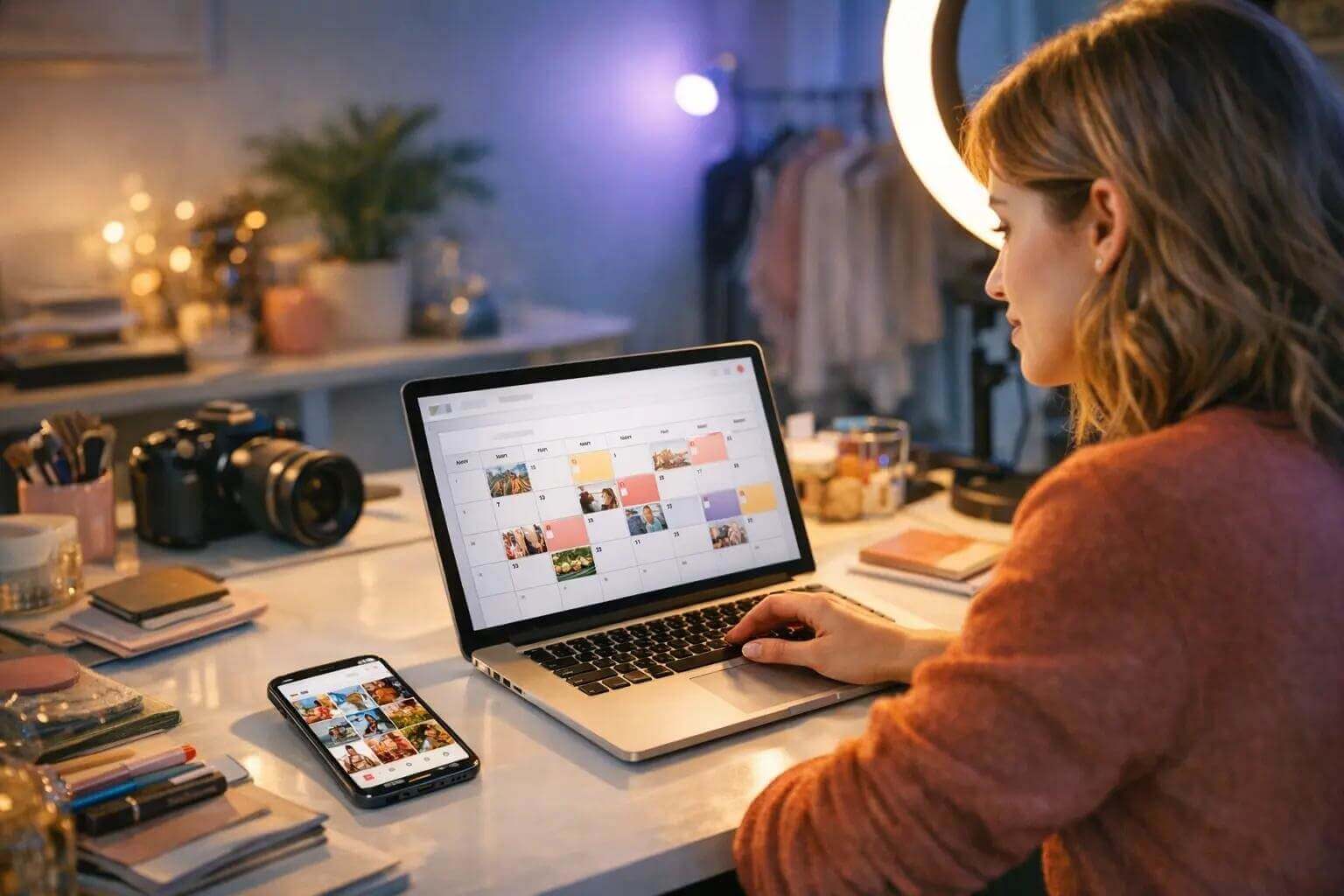 Beauty brand social media content strategy planning for 2026