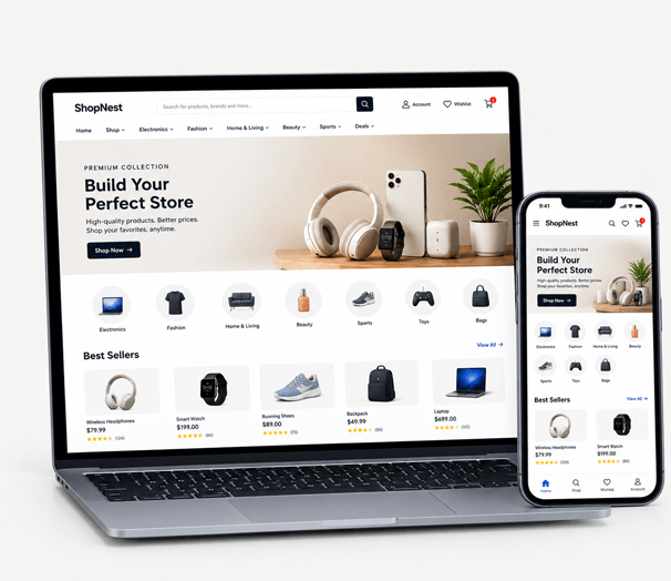 Build Custom eCommerce Stores