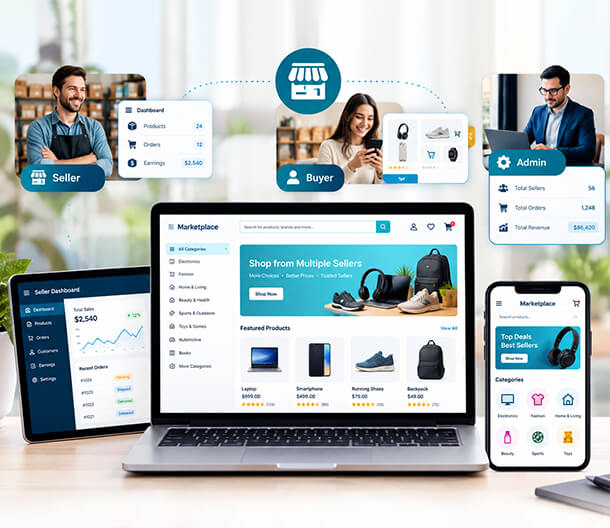 Custom eCommerce Marketplace Development