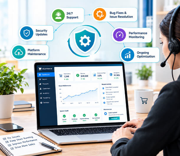 eCommerce Support, Maintenance & Optimization